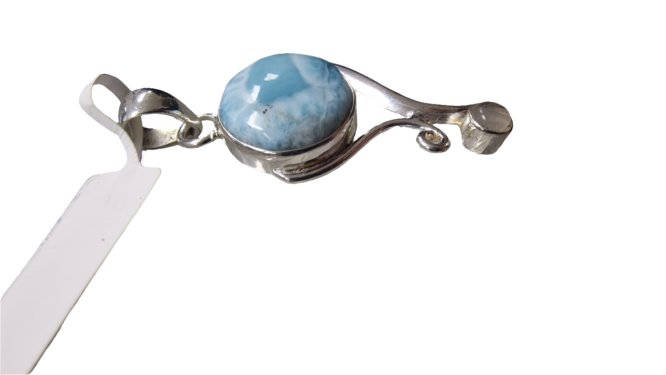 Larimar mit Labradorit