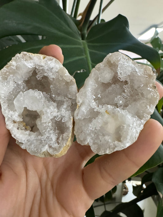 Glücksgeode Quarz Geode