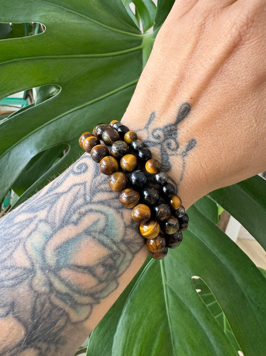 Tigerauge Armband