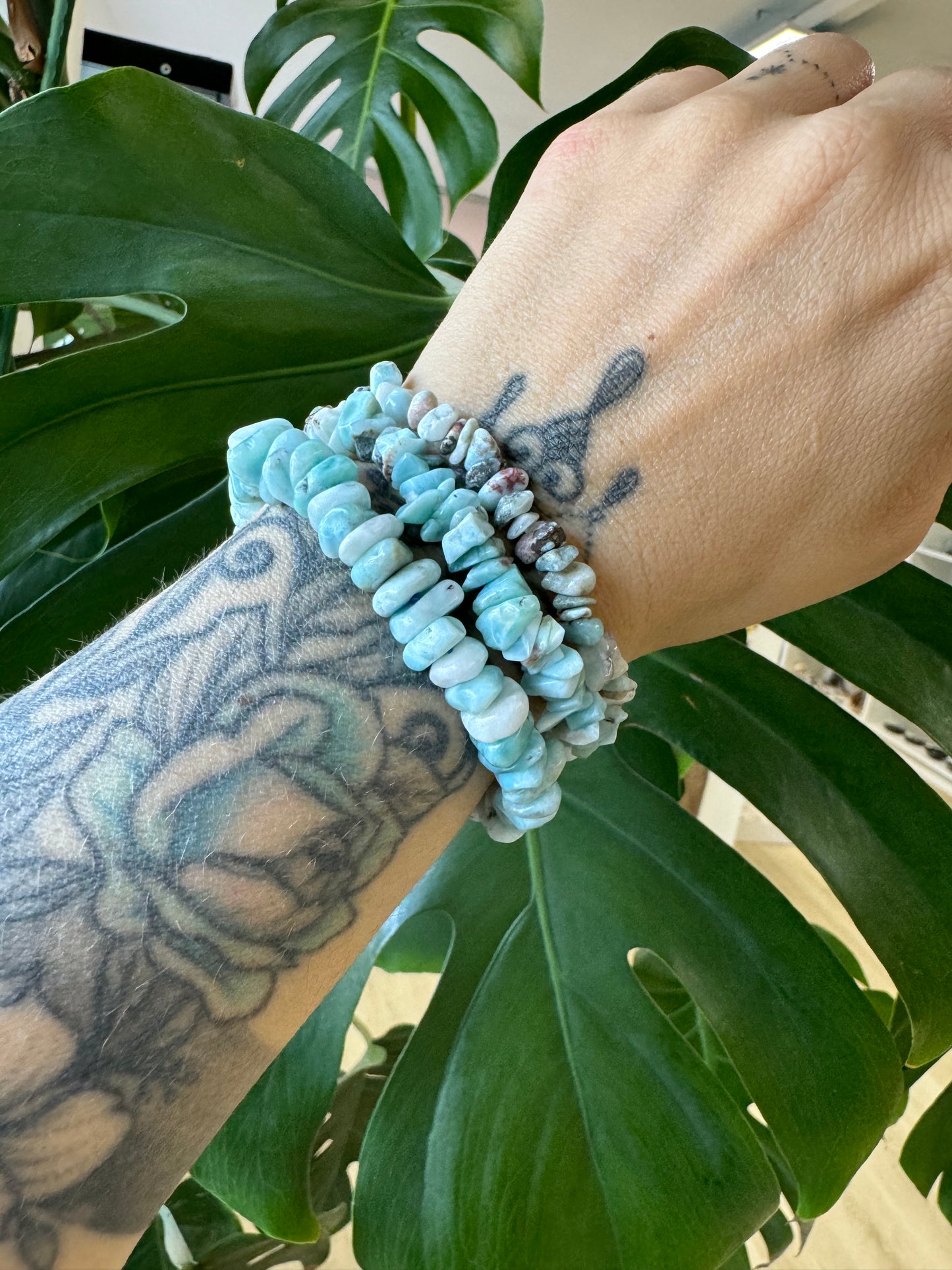 Larimar Armband