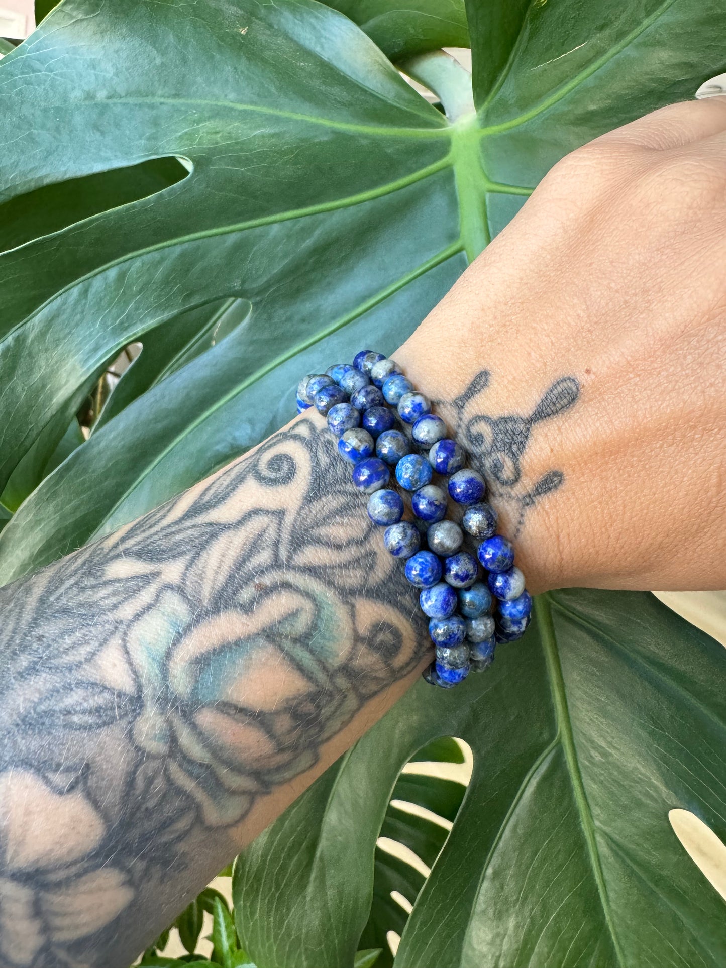 Lapislazuli Armband 6mm