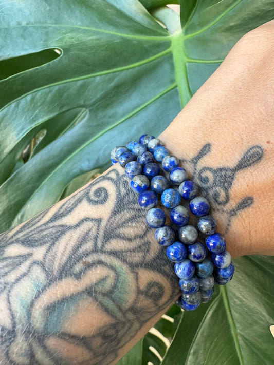 Lapislazuli Armband 6mm