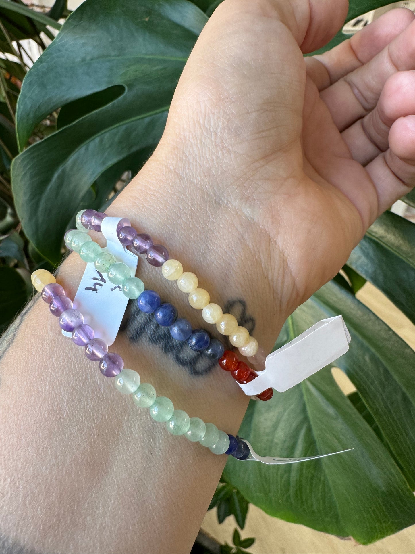 Chakra Armband 4mm