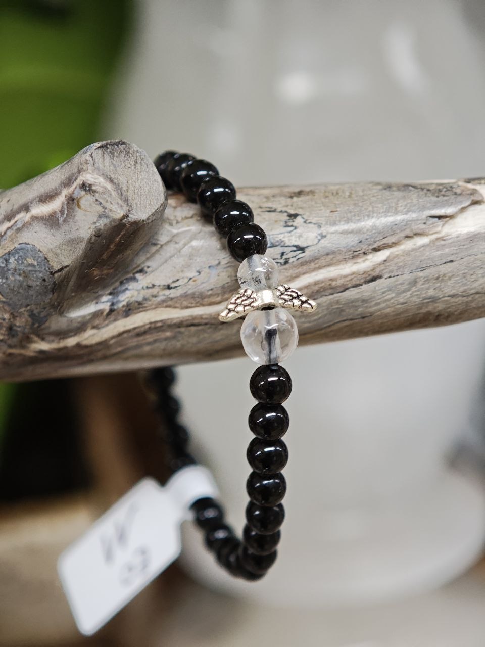 Edelstein Kinderarmband mit Schutzengel
