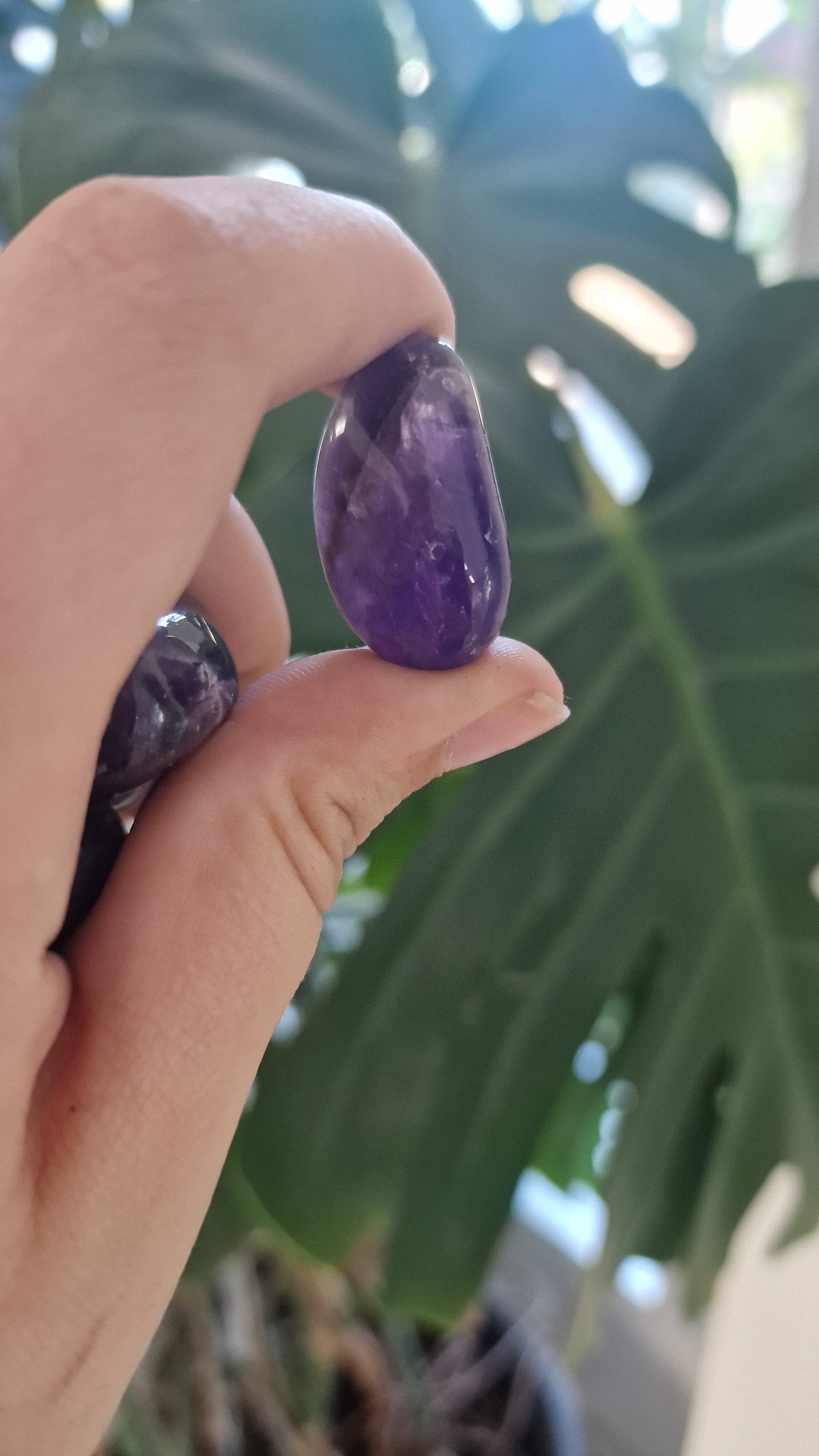 Amethyst Trommelsteine