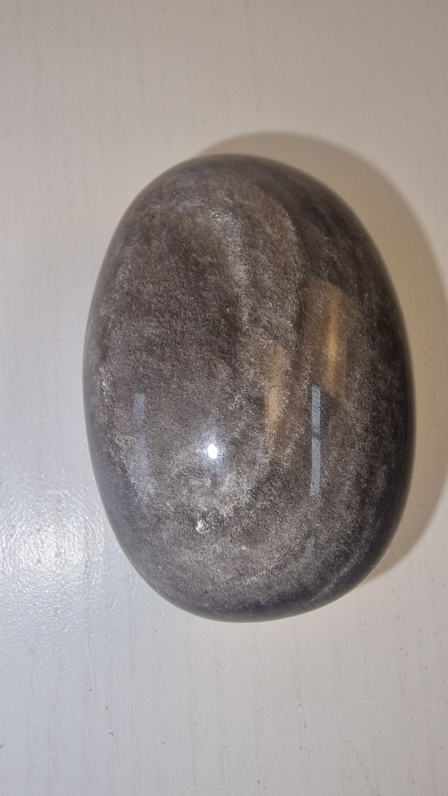 Silber Obsidian Handstein